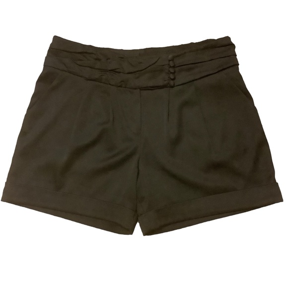 Jacob Pants - JACOB BLACK SILKY DRESS SHORTS/ Size M